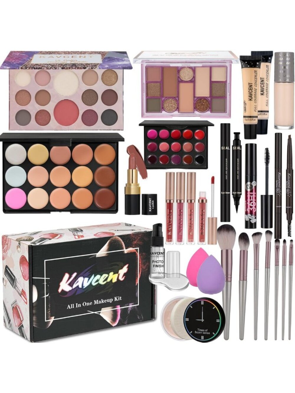 Complete Makeup Kit for Women & Teens | Eyeshadow Palette & Beauty Set Gift